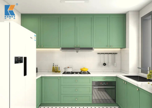 Classical Kitchen Cabinets Sets for Room Furniture Made of Aluminum Profiles