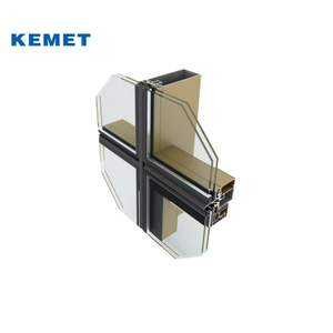 Factory Direct Supply Glass Aluminum Curtain Wall Profile