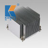 Custom 6063 Anodized Silver Industrial Extrusion Profile Aluminum Heat Sink