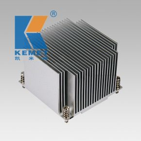 Custom 6063 Anodized Silver Industrial Extrusion Profile Aluminum Heat Sink