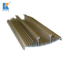 Custom 6063 Anodized Silver Industrial Extrusion Profile Aluminum Heat Sink