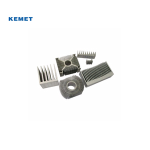 Custom 6063 Anodized Silver Industrial Extrusion Profile Aluminum Heat Sink