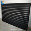 Hot Sale Customized Decorative Courtyard Entrance Aluminum Fence Gate Wrought Iron Slat Fence Panels