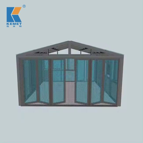 Waterproof Outdoor Garden House Luxury Aluminum Winter Sun Room