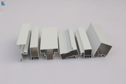 White Powder Coating Kenya Window and Door Extrusion Profile