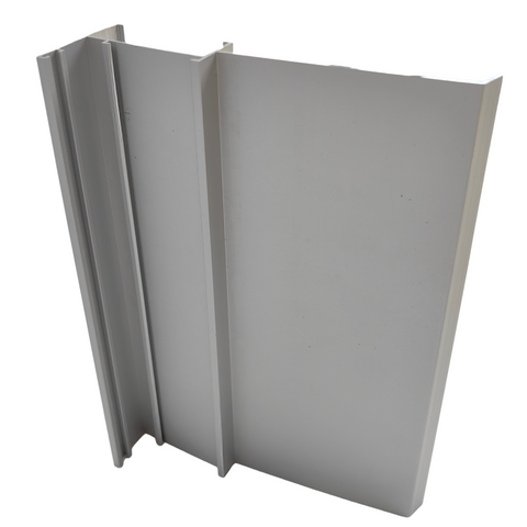 Sandblasting Silver Construction Aluminum Profile 